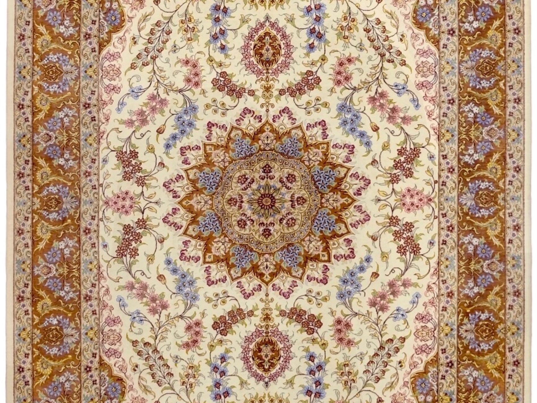 ペルシャ絨毯【シルク】リビングサイズ小　マラゲ産　130×200(cm)　¥1,540,000(税込)