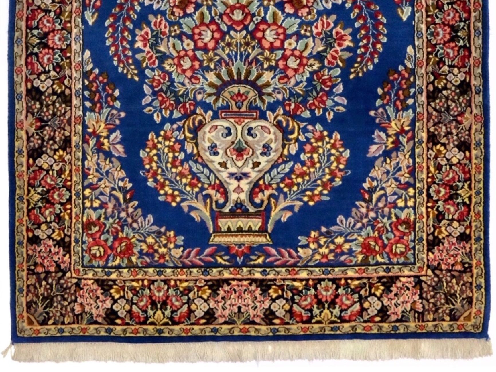 ペルシャ絨毯【ウール】玄関マット大 ケルマン産 105×187(cm) ¥495,000 