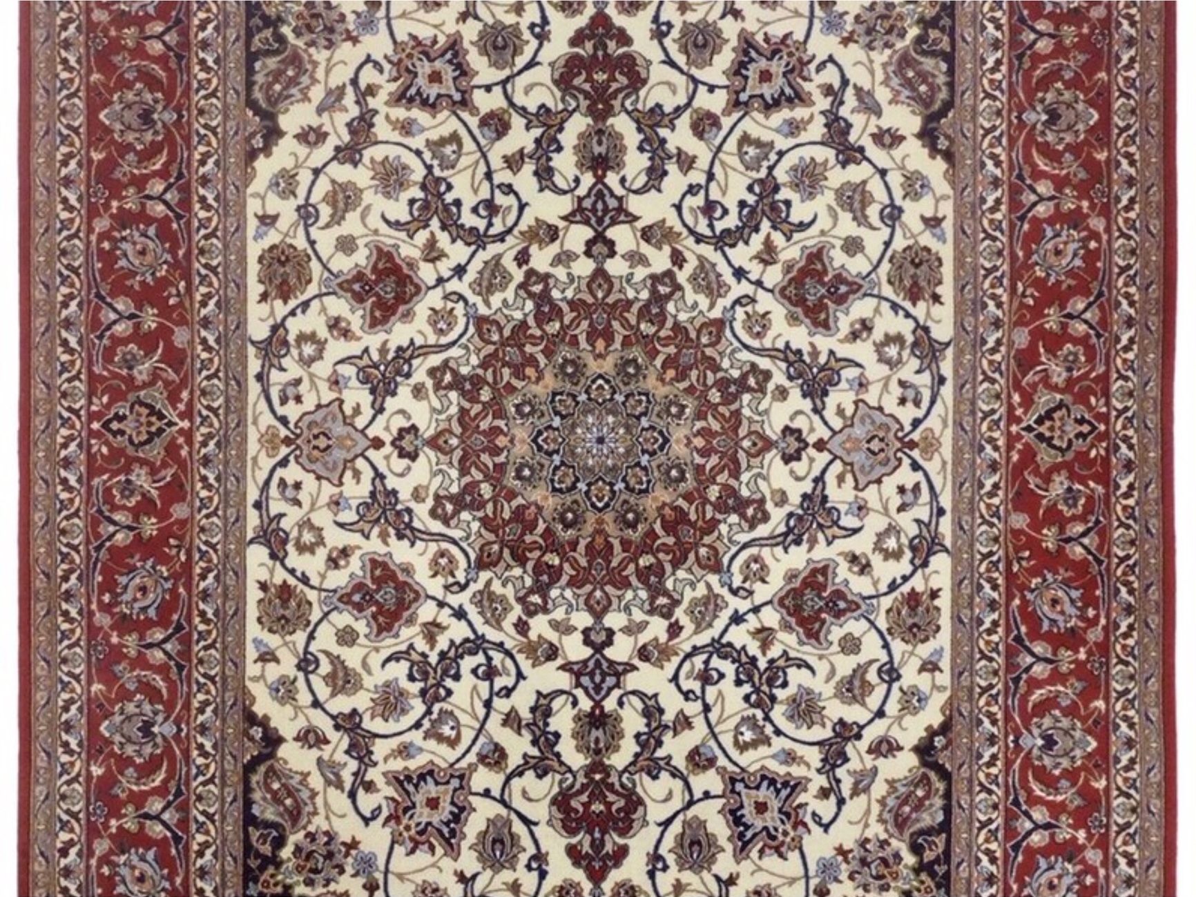 ペルシャ絨毯【ウール】リビングサイズ中　イスファハン産　153×236(cm)　¥2,200,000(税込)