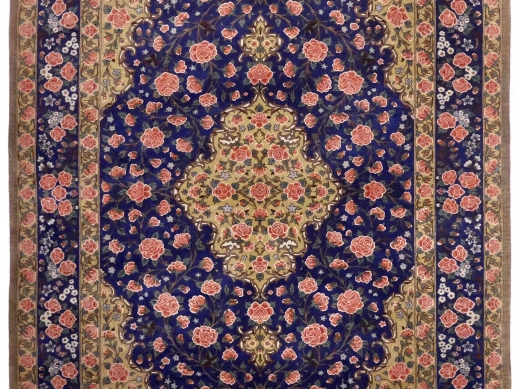 ペルシャ絨毯【シルク】玄関マット大(100×150)｜ペルシャ絨毯専門店