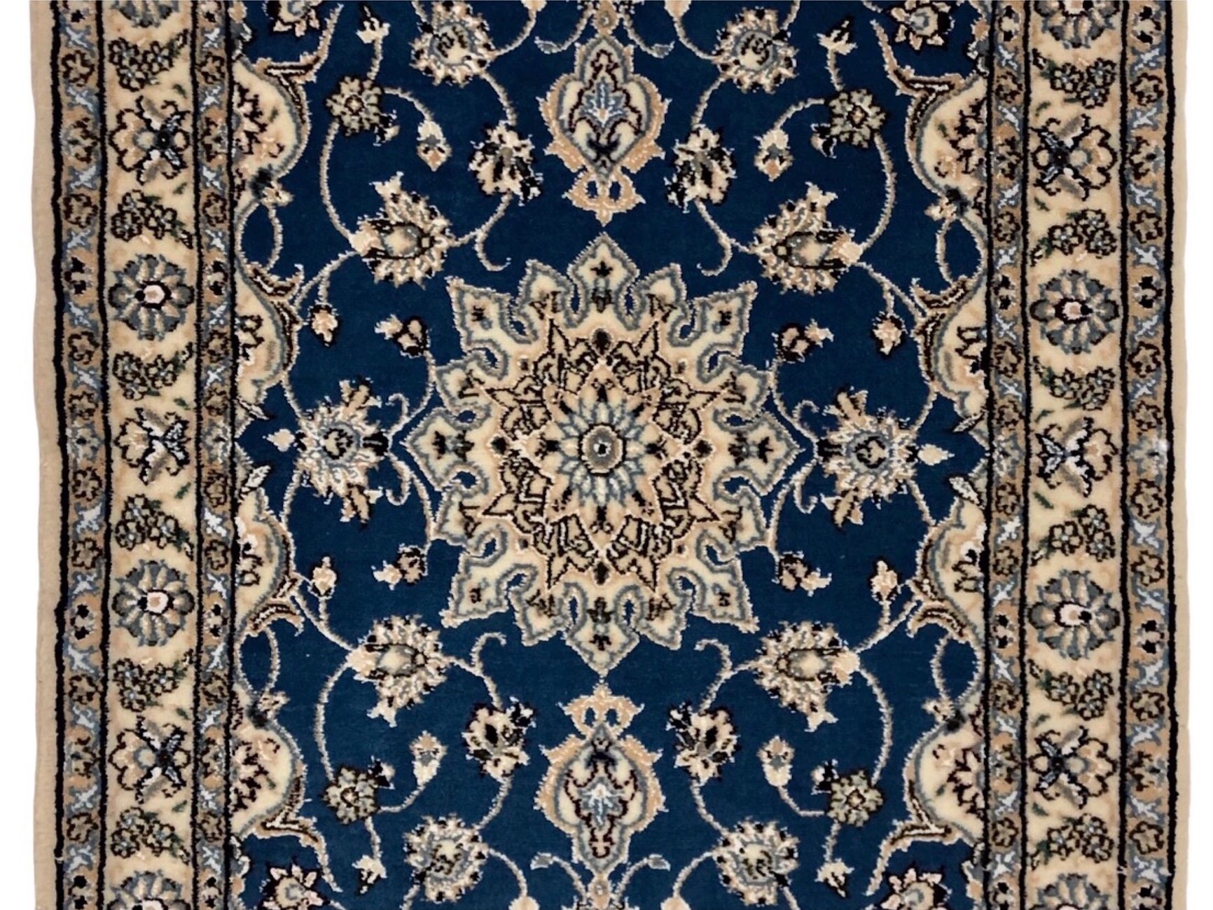 ペルシャ絨毯【ウール】玄関マット小　ナイン産　60×92(cm)　¥110,000(税込)