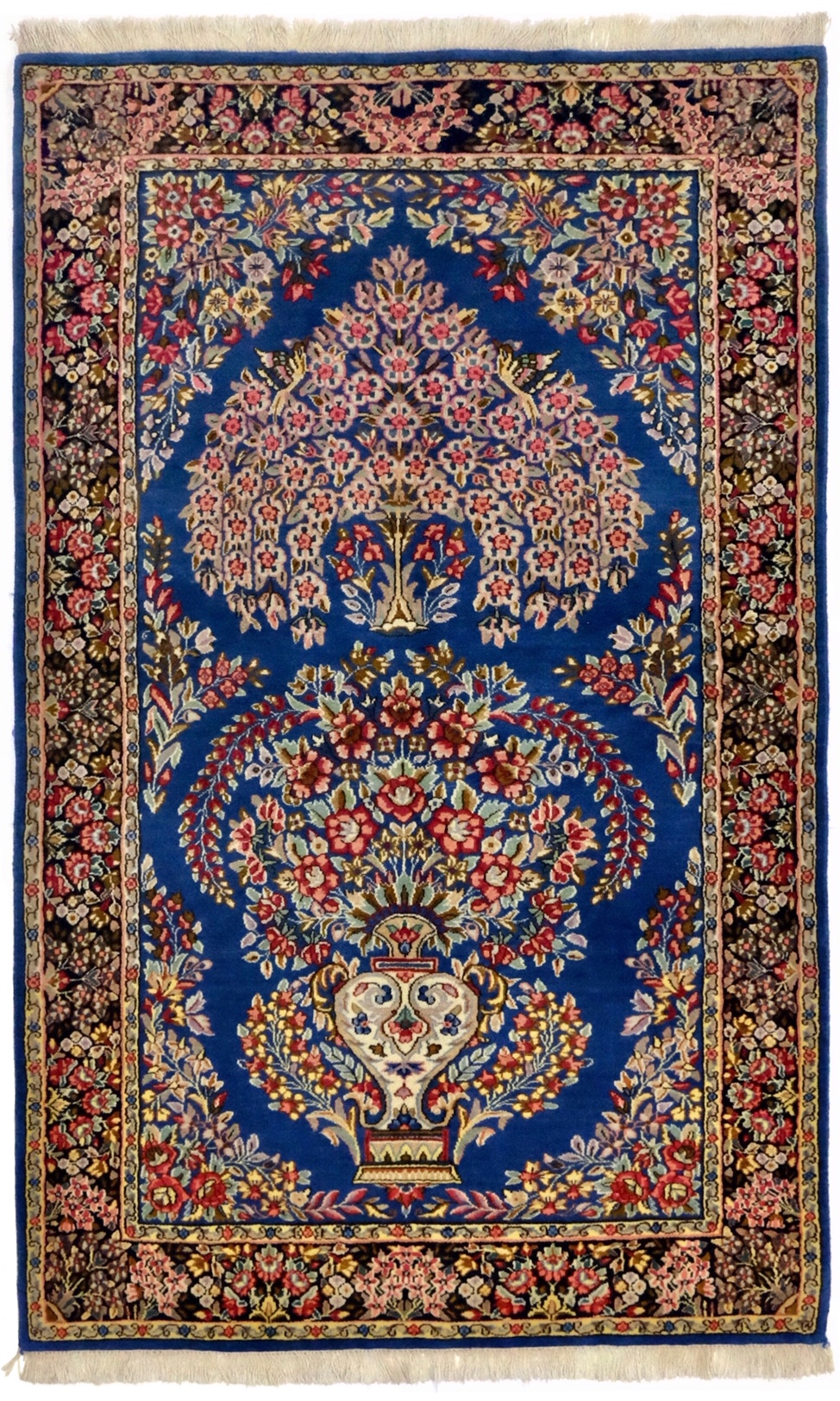 ペルシャ絨毯【ウール】玄関マット大 ケルマン産 105×187(cm) ¥495,000 