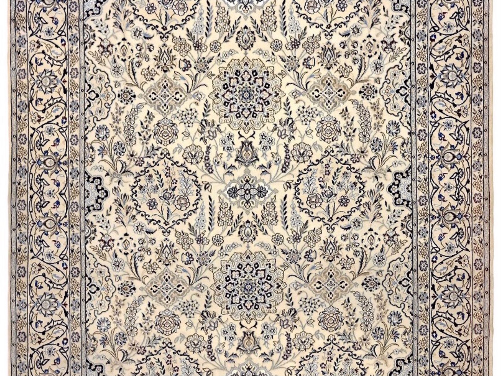 ペルシャ絨毯【ウール】リビングサイズ大　ナイン産　201×313(cm)　¥770,000(税込)