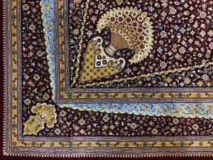 イラン製のウィルトン織絨毯