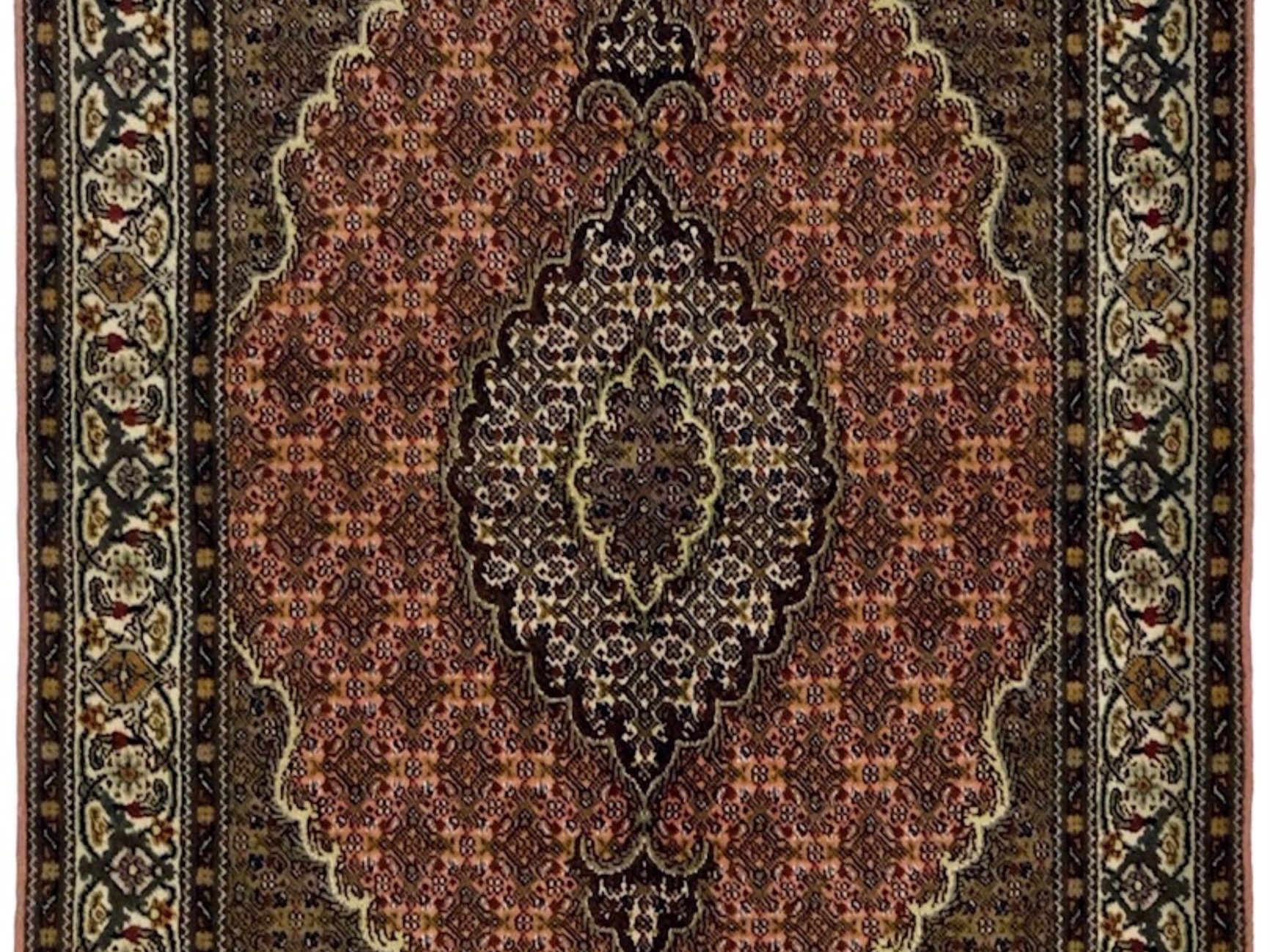 ペルシャ絨毯【ウール】玄関マット大　タブリーズ産　102×151(cm)　¥330,000(税込)
