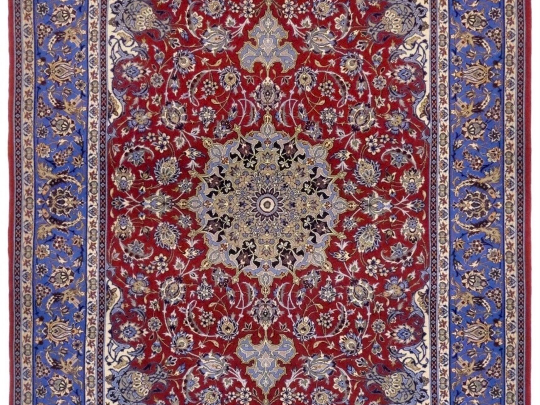 ペルシャ絨毯【ウール】玄関マット大　イスファハン産　112×170(cm)　¥1,650,000(税込)