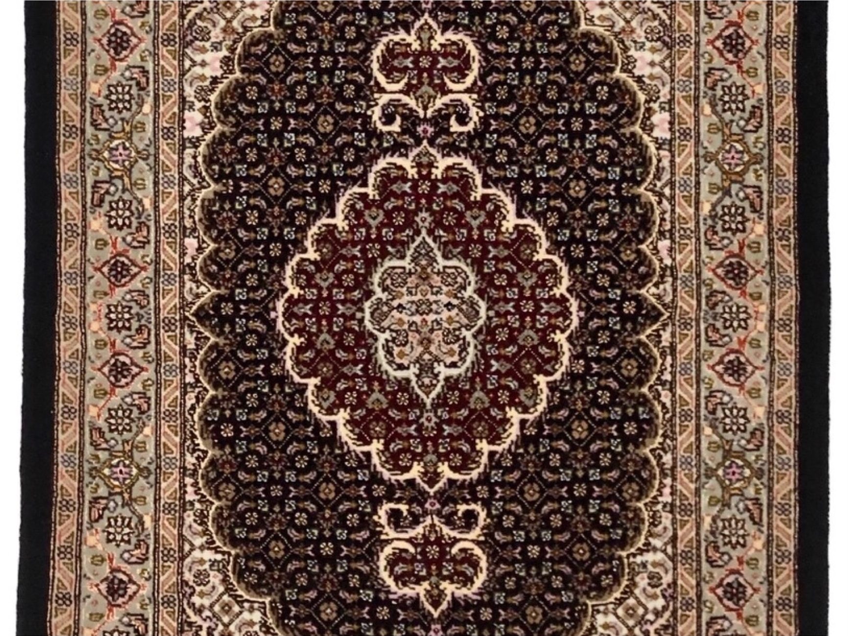 ペルシャ絨毯【ウール】玄関マット小　ホイ産　61×94(cm)　¥198,000(税込)