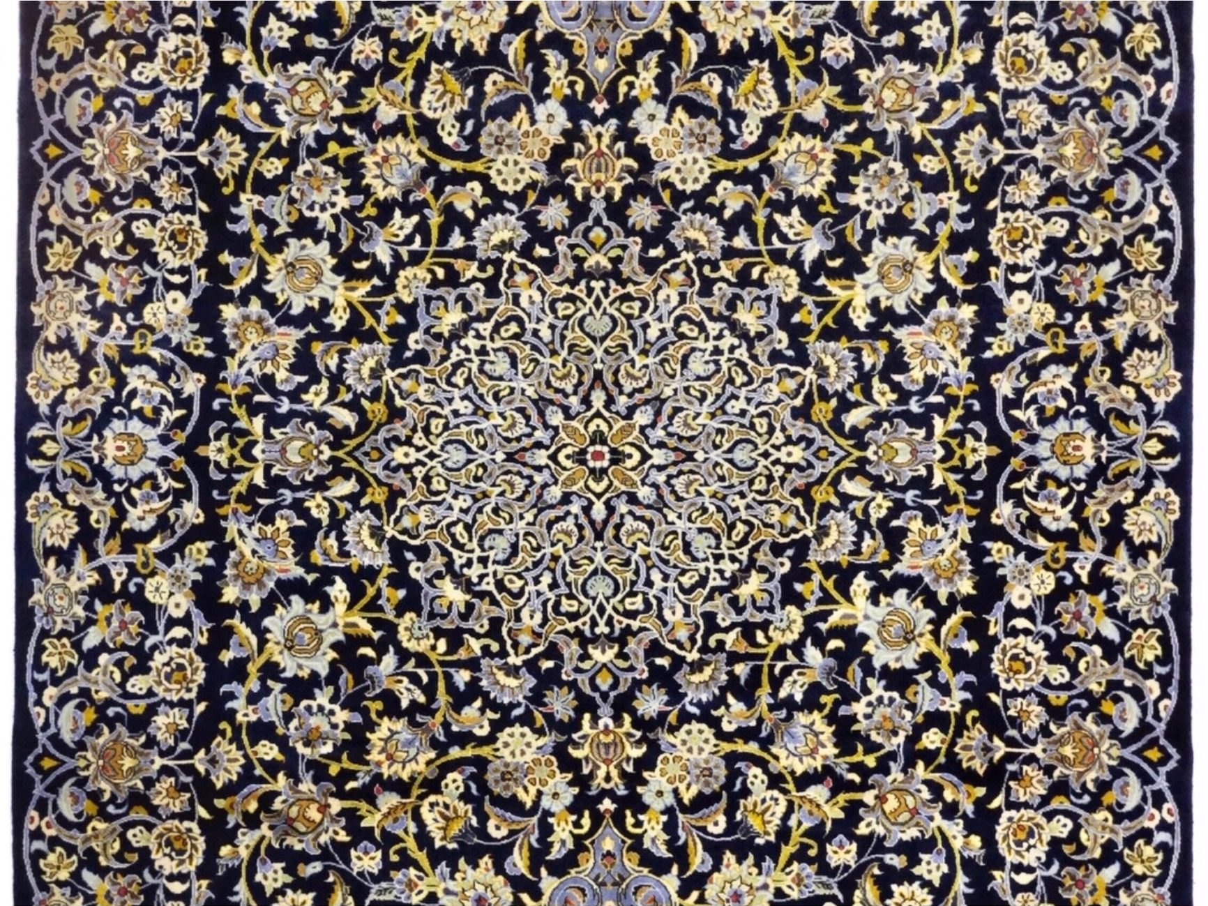ペルシャ絨毯【ウール】リビングサイズ大　カシャーン産　211×322(cm)　¥550,000(税込)