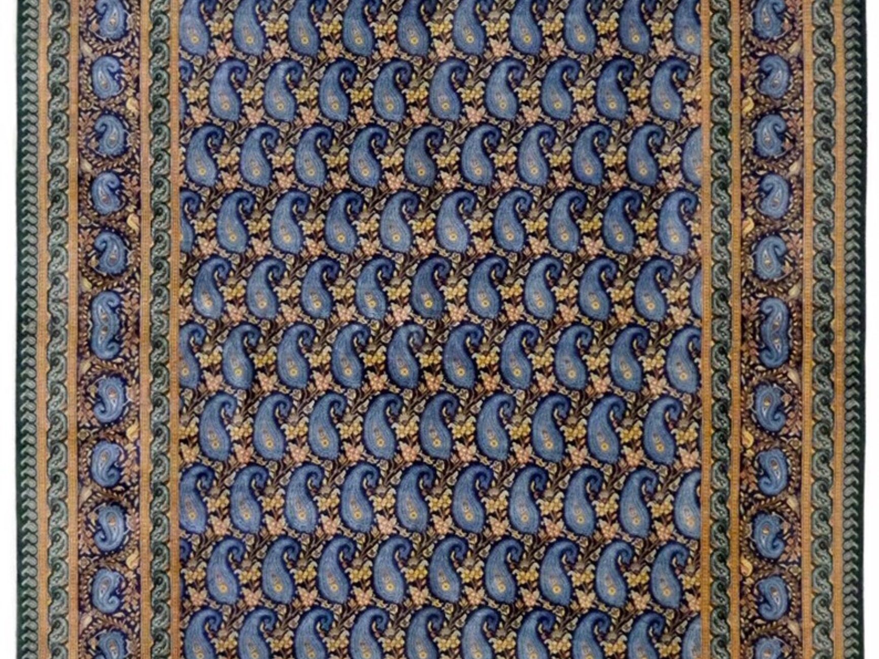 ペルシャ絨毯【シルク】玄関マット大(100×150)｜ペルシャ絨毯専門店