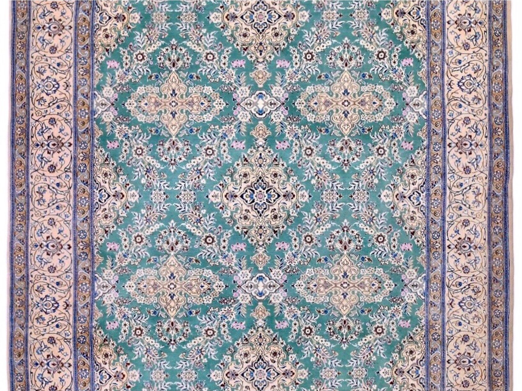 ペルシャ絨毯【ウール】リビングサイズ大　ナイン産　250×345(cm)　¥1,980,000(税込)