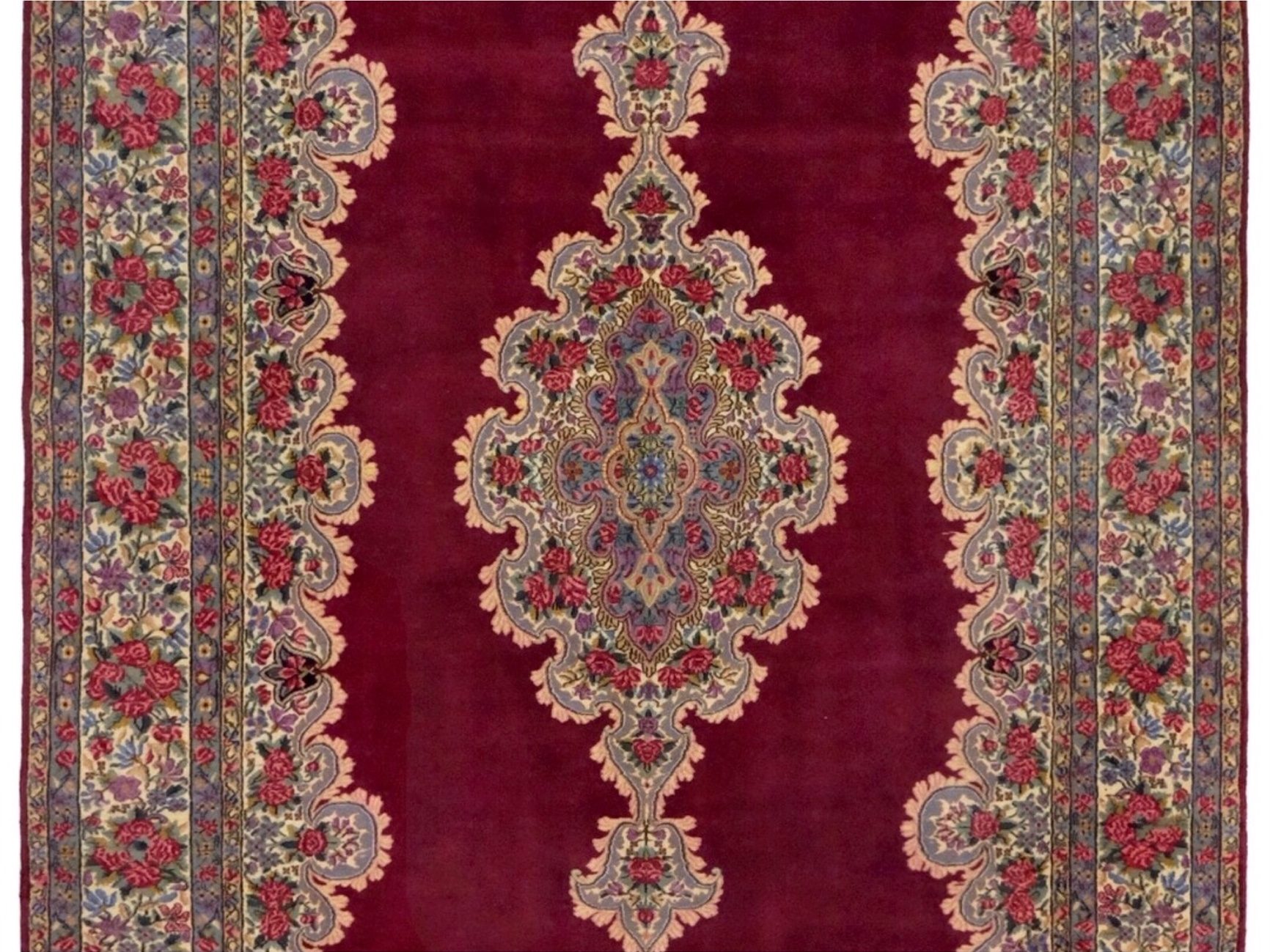 ペルシャ絨毯【ウール】リビングサイズ小　ケルマン産　145×232(cm)　SOLD OUT