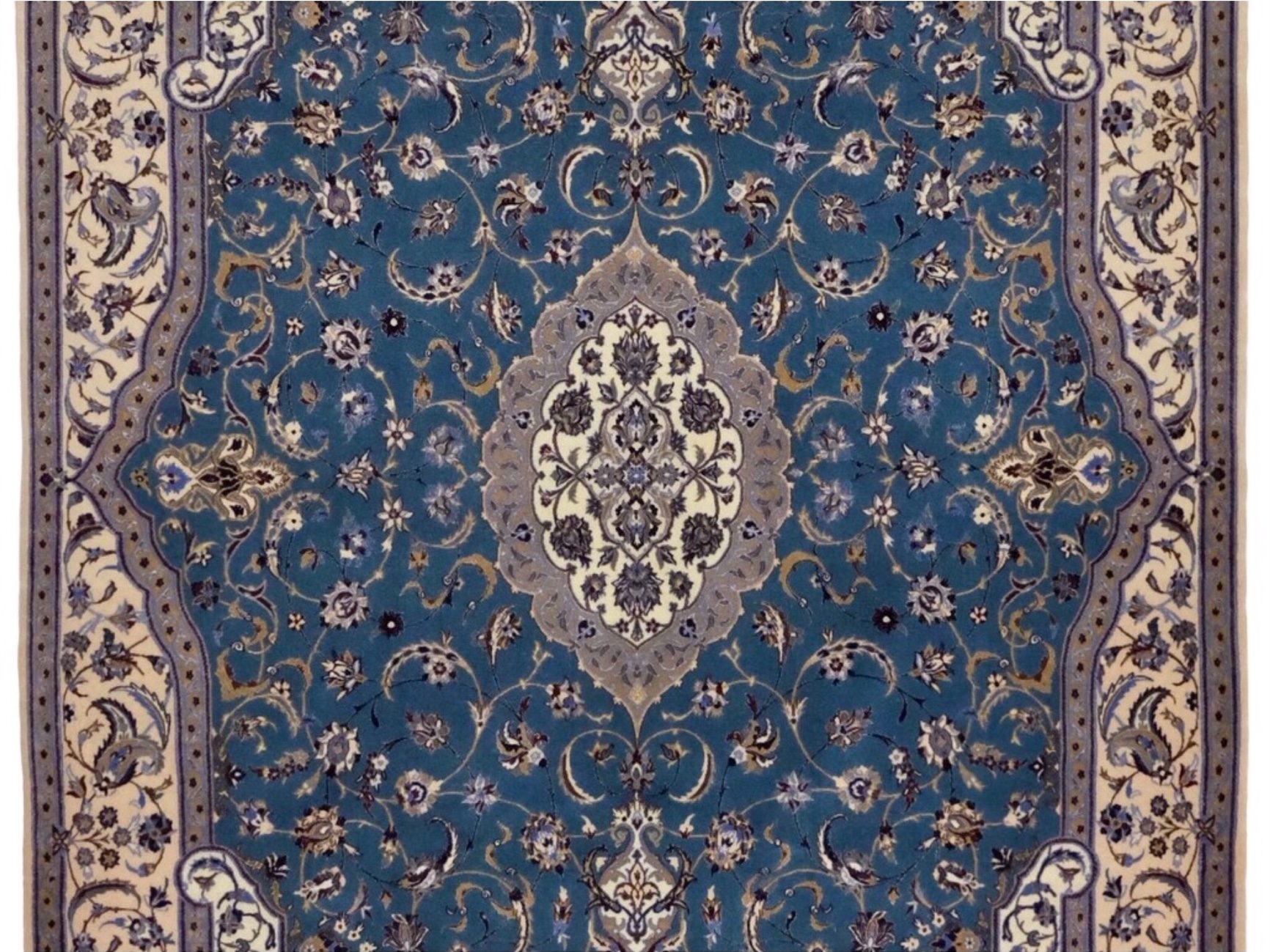 ペルシャ絨毯【ウール】リビングサイズ中 ナイン産 168×268(cm