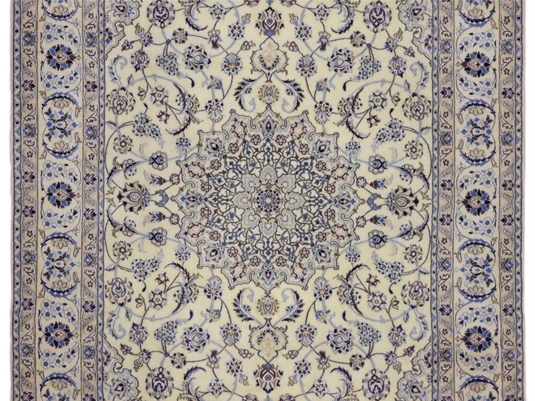 ペルシャ絨毯【ウール】リビングサイズ大　ナイン産　200×306(cm)　¥660,000(税込)