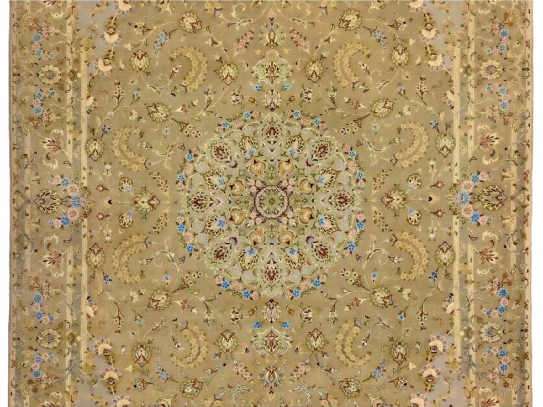ペルシャ絨毯【ウール】リビングサイズ大　カシャーン産　197×295(cm)　¥2,750,000(税込)