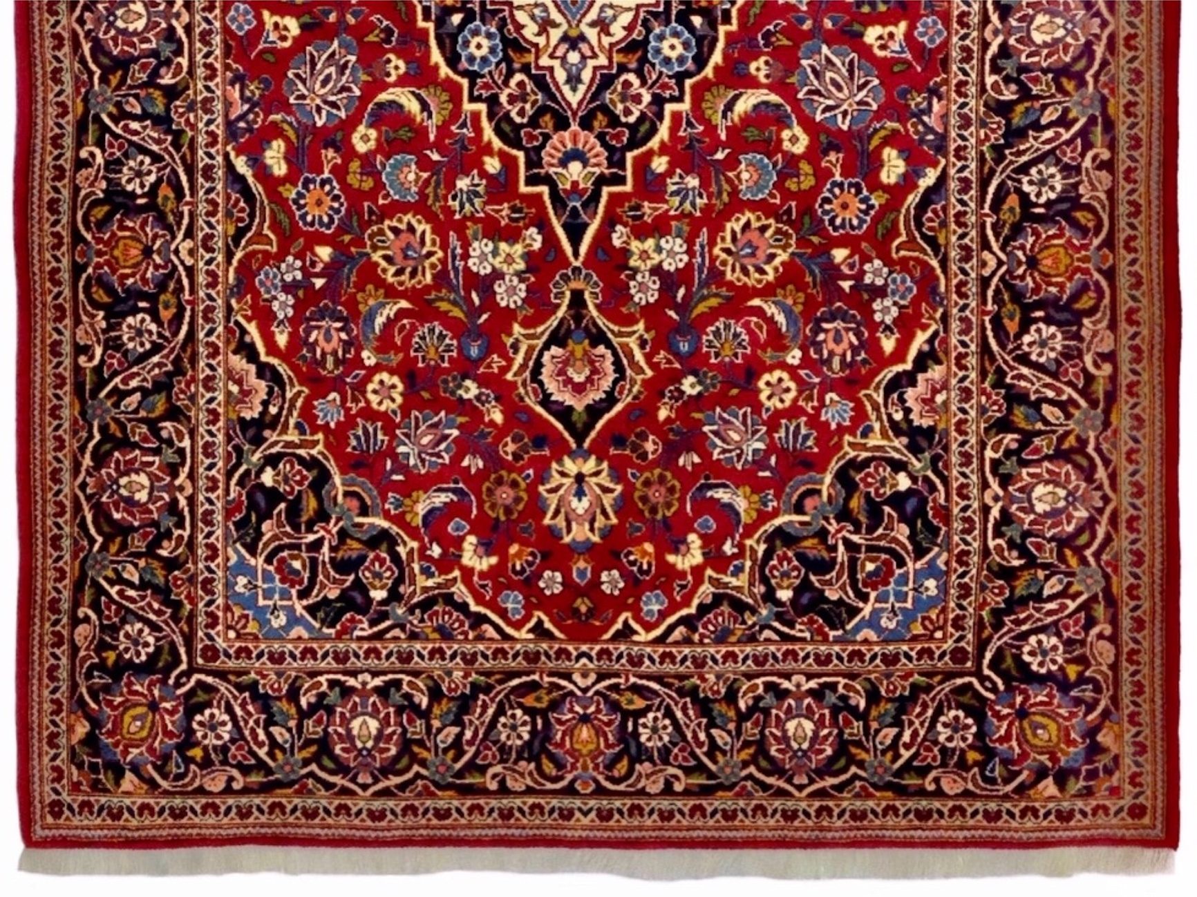 ペルシャ絨毯【ウール】リビングサイズ小 アルデカン産 140×215(cm 