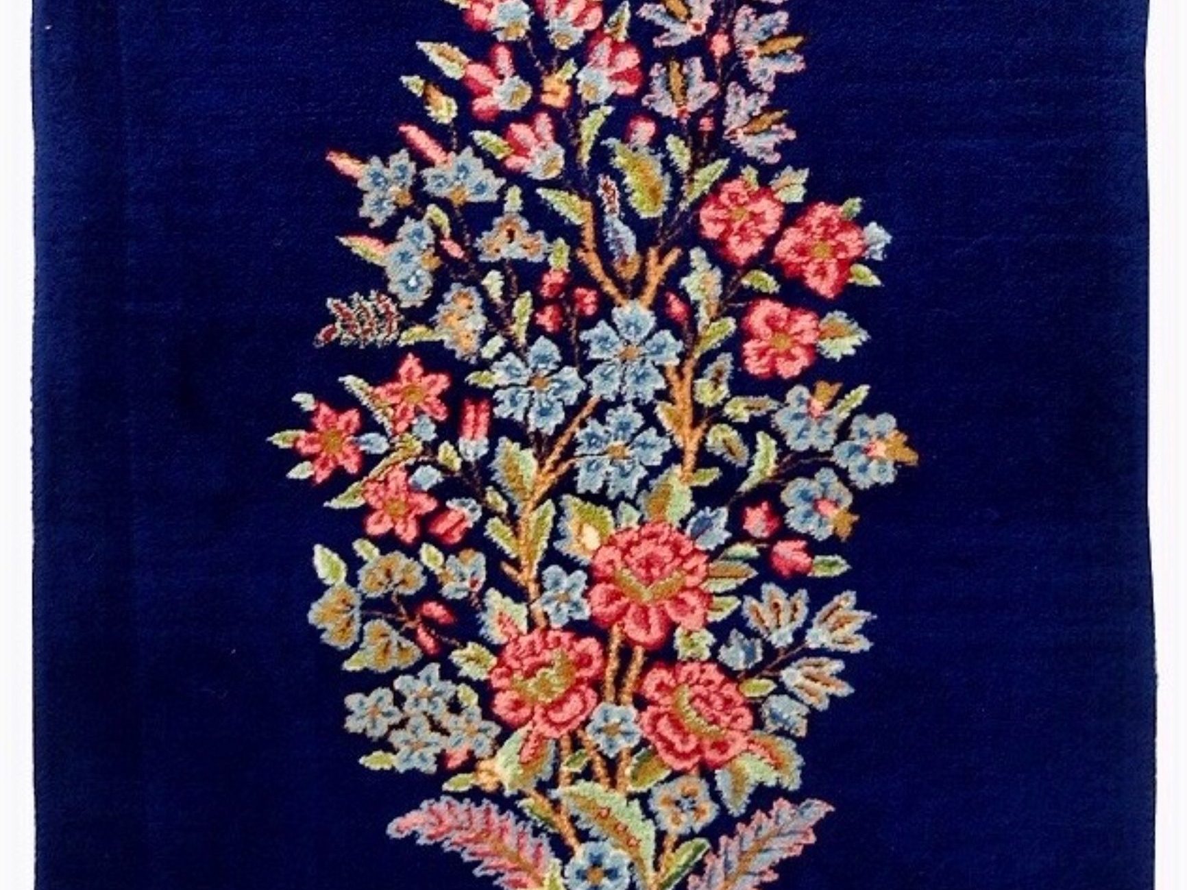 ペルシャ絨毯【ウール】玄関マット中　ケルマン産　77×146(cm)　¥275,000(税込)