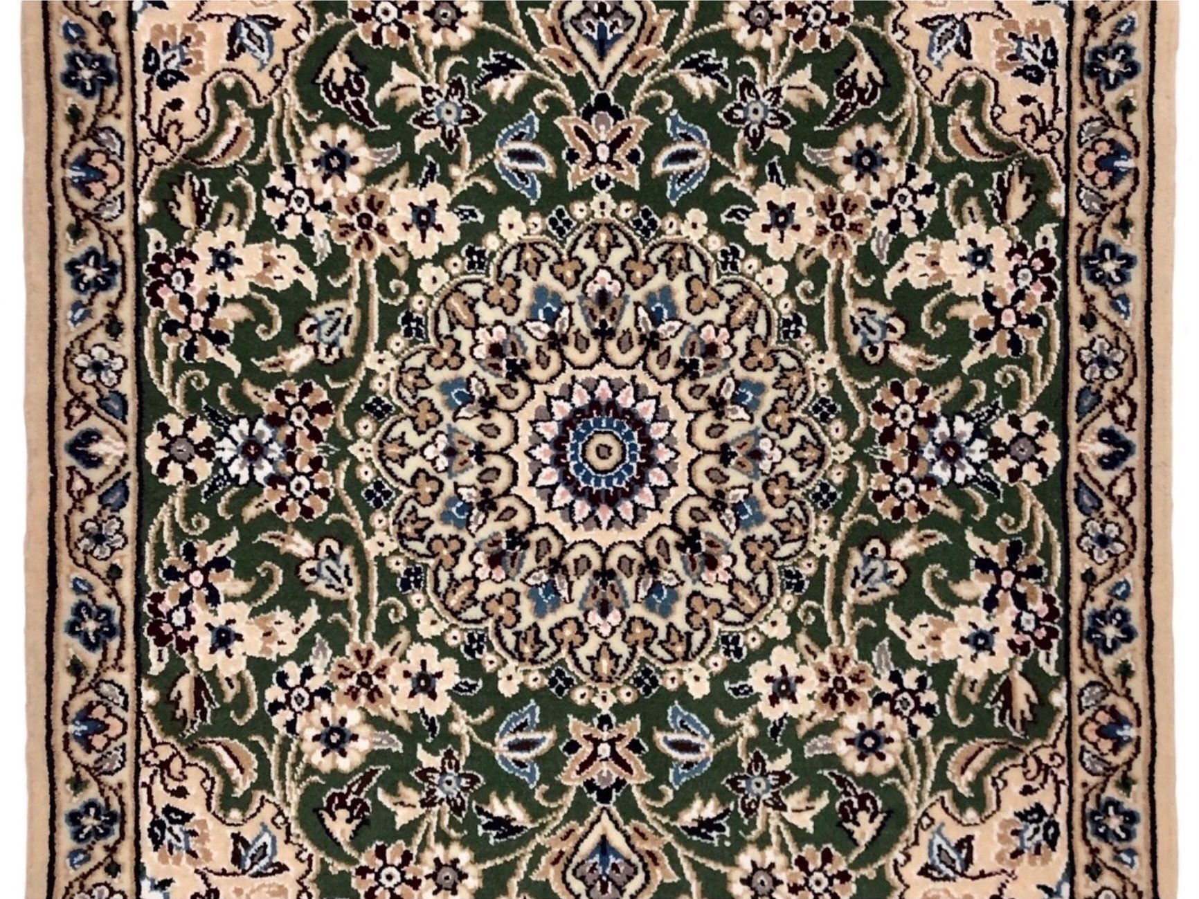 ペルシャ絨毯【ウール】玄関マット小　ナイン産　63×92(cm)　¥110,000(税込)