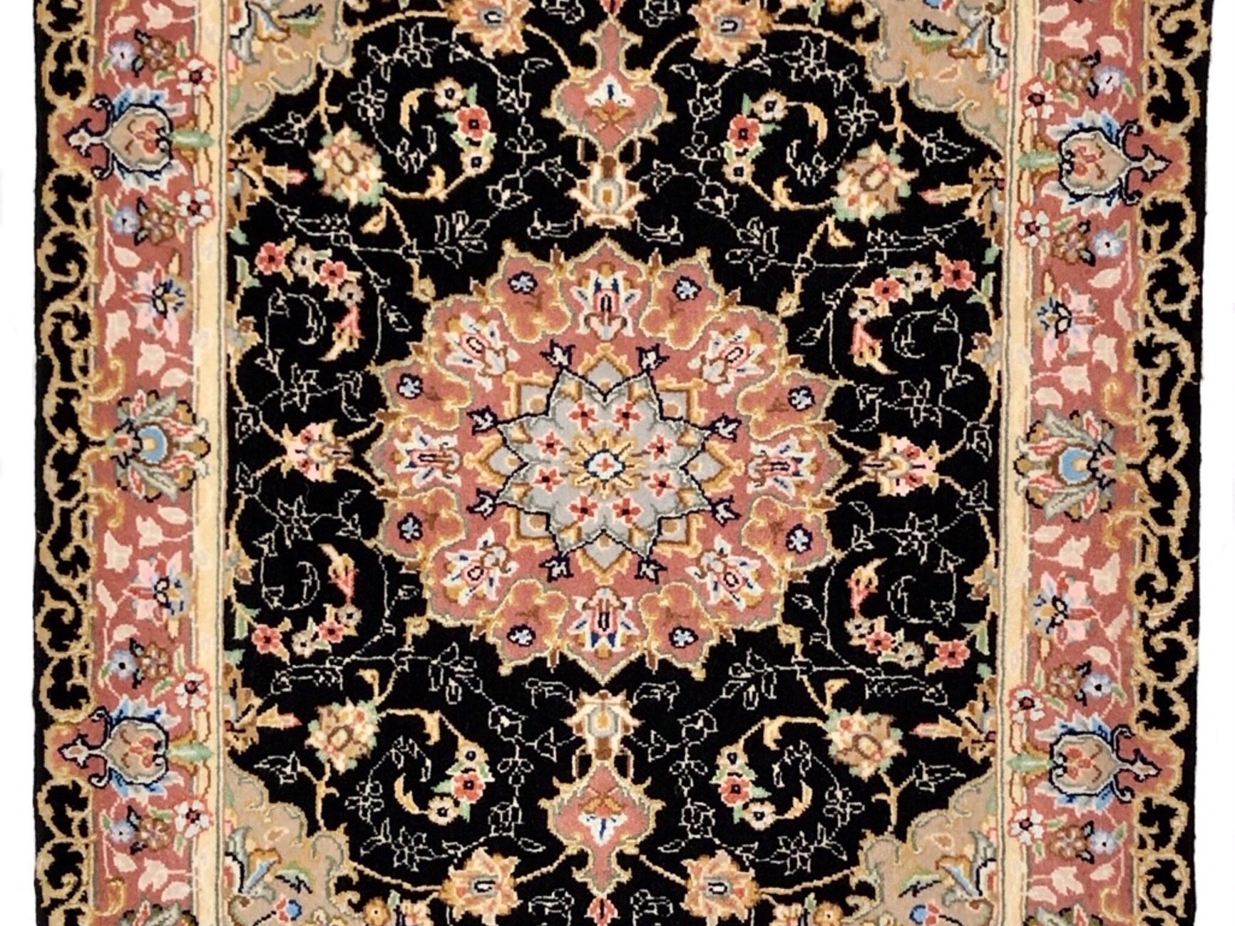 ペルシャ絨毯【ウール】玄関マット中　カシャーン産　80×116(cm)　¥198,000(税込)