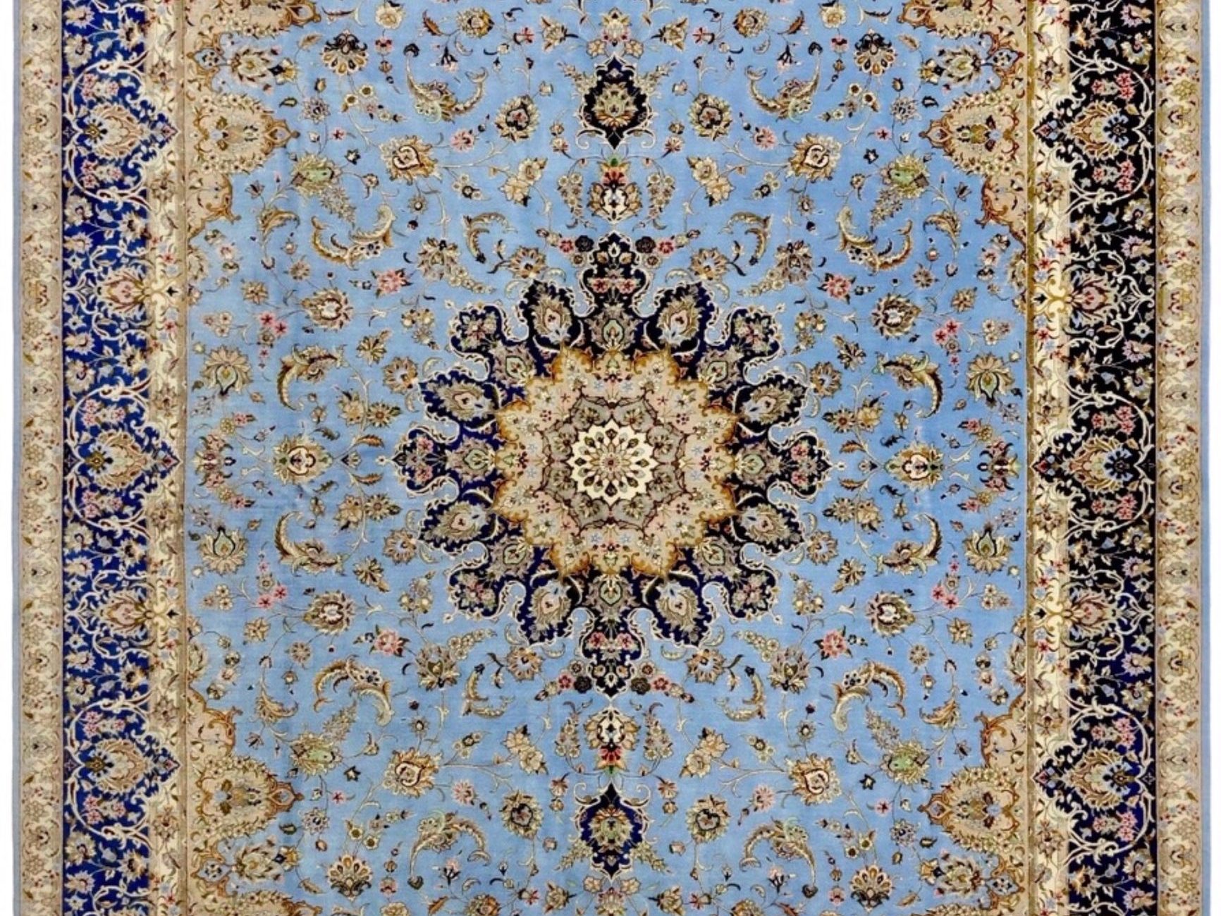 ペルシャ絨毯【シルク】リビングサイズ大(200×300)｜ペルシャ絨毯専門