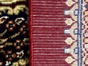 イラン製のウィルトン織絨毯