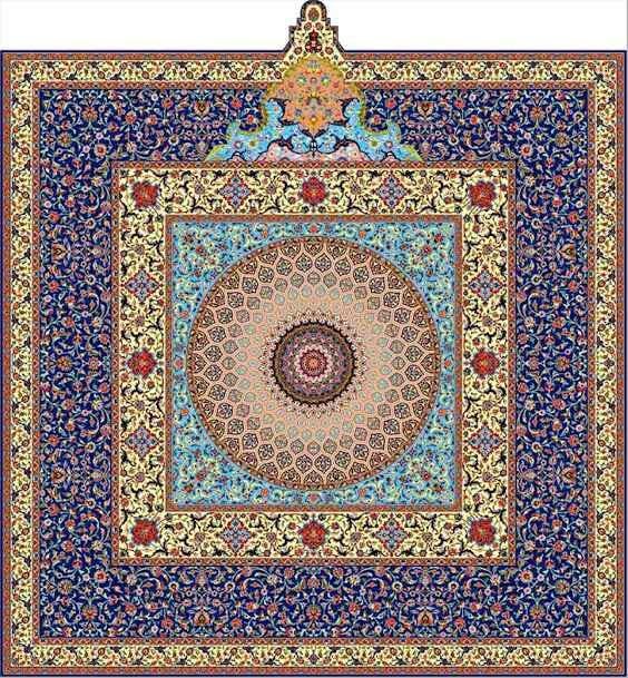 世界で二番目と三番目に大きいペルシャ絨毯